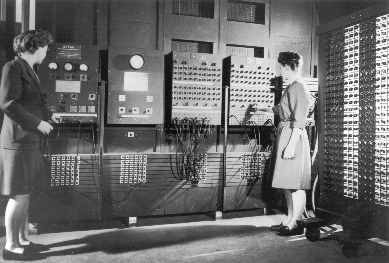 Jean Jennings e Frances Bilas (University of Pennsylvania)